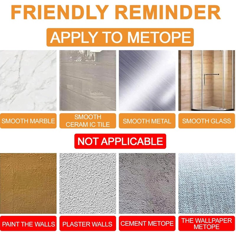 MOROBOR Clear PU Self-Adhesive Pulls, 8 Pcs Recessed Finger Pulls