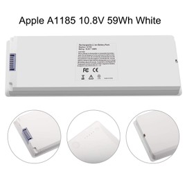 Upgrade A1181 Battery Compatible with Apple 13" MacBook A1185 (Mid. / Late 2006, Mid. / Late 2007, Early/Late 2008, Early/Mid. 2009) Fits MA254 MA255 MB402 MA566 MA561 MA699 MA700 MB061 MB062 MB402