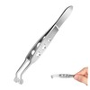 VICASKY Eyelid Tweezers for Meibomian Gland Massage Precision Eye Stye