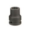 Genius Tools 655222 3/4" Dr. 22mm Impact Socket (12-Point)