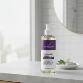 Jabón Facial Niacinamida Shanaturals Piel Sensible 250ml Normal A Sensible Día/noche