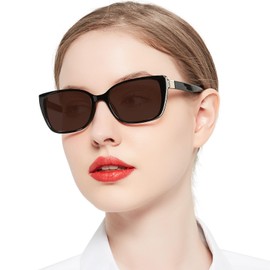 OCCI CHIARI Women Reading Sun Glasses 2.25x Sunglasses with Readers Outdoor UV400(1.0 1.25 1.5 1.75 2.0 2.25 2.5 2.75 3.0 3.5)