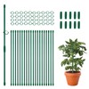 70 Pcs Plastic Plant Support Stakes Kit - 20 Stakes