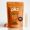 pikz Flavoured Toothpicks – Bold Natural Flavours, Resealable Packs –