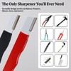 2 Pack Pocket Sized Garden Tool Blade Sharpener Sharpening Tool