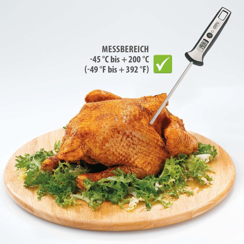 Gefu Scala Meat Thermometer Digital Roasting Thermometer with LCD Display