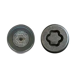 M&S Security Master Anti Theft Car Locking Wheel Nut Bolt Key Compatible with Land Rover Range Rover N