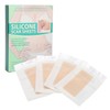 4 Pcs Elaimei Silicone Scar Sheets Stretch Marks Remover Post