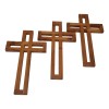 Cruz De Madera Decoracion Artesanal Cre55333rc-a