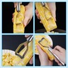 Liroyal Corn Peeler Corn Peeler Dishwasher Safe Stainless Steel Corn