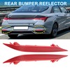 A ABSOPRO Rear Left Right Side Bumper Reflector 92405AA000/92406AA000 Bumper