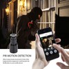 Door Peephole Camera 2MP HD Support Memory Card Storage Cloud