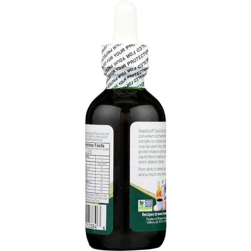 Sweetleaf, Stevia Clear Vanilla Creme, 2 Fl Oz