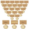 KEDEMAS Pumpkin Place Card Holder