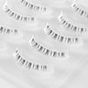 Koommon Natural False Eyelashes, Transparent Axis False Eyelashes, Handmade Upper