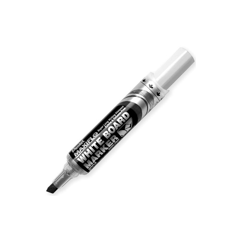 Pentel Maxiflo Whiteboard Marker Pen - Fine & Medium Chisel