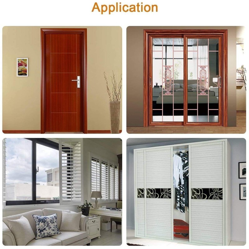 Tooperze Weather Stripping for Door,Self Adhesive Brush Window Seal Strip