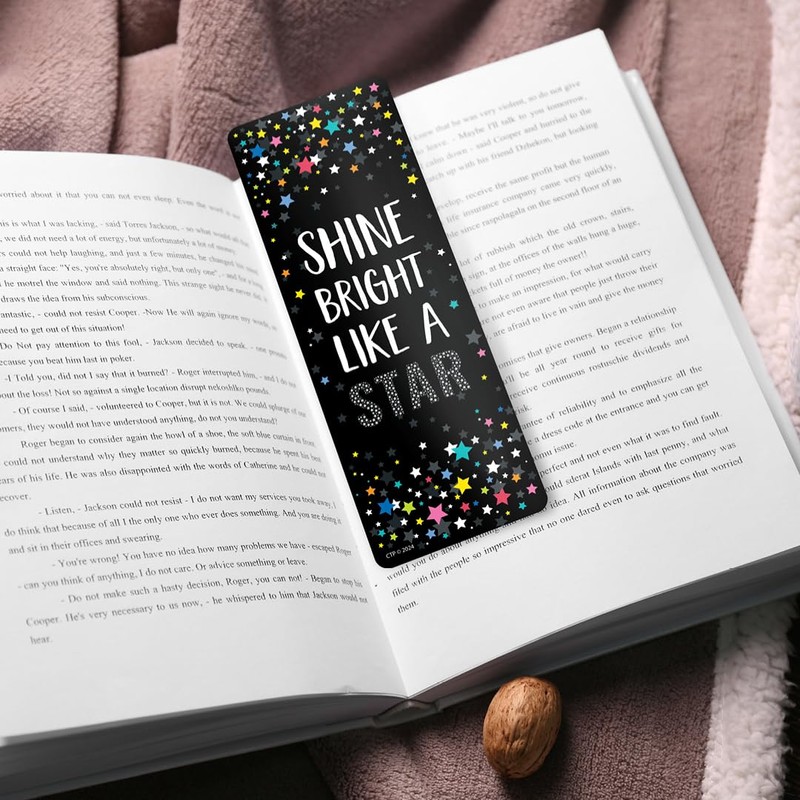 CTP Star Bright Positive Mindset Bookmark Top Classroom and Homeshool