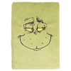 Fizz Creations The Grinch Fluffy Note Book. Festive Textured Notebook.