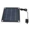 20W Monocrystalline Solar Panel with Garden Pond Fountain DC12V Pump