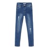 NAME IT Girls' High Waist Stretch Jeans, Medium blue (medium