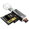 Micro SD Card Reader, 4-in-1 SD Card Reader to USB