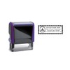Hubco Purple 4913 Florida Notary Stamp with Florida State Seal