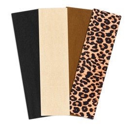 Wide Headbands for Women Men, 4 Pack Fashion Head Bands for Women's Hair,Soft Fabric Stretchy Hair Bands for Makeup,Yoga,Running (Pack C, 6cm Wide)