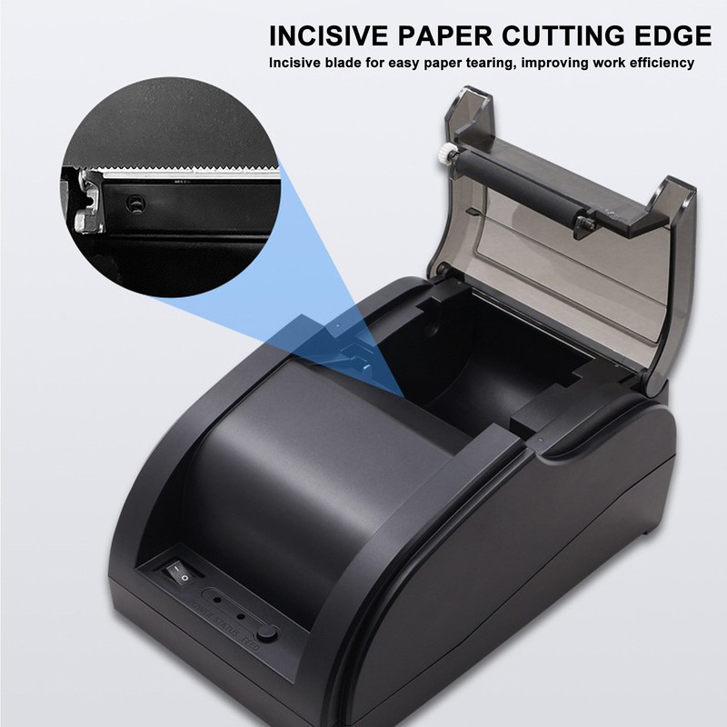 Thermal Receipt Printer BT Quick Printing Label Printer for Supermarket