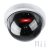 PATIKIL Fake Security Camera, Dummy Dome Cameras with Flashing Red