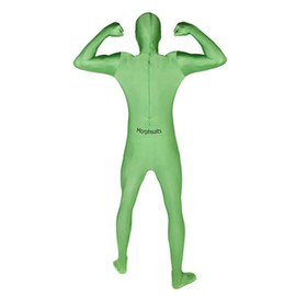 Original Morphsuit Fancy Dress Costume ,Green, Medium