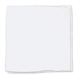 Vietri Lastra White Square Trivet, 8"Sq, Heat Resistant Ceramic Kitchen Trivet