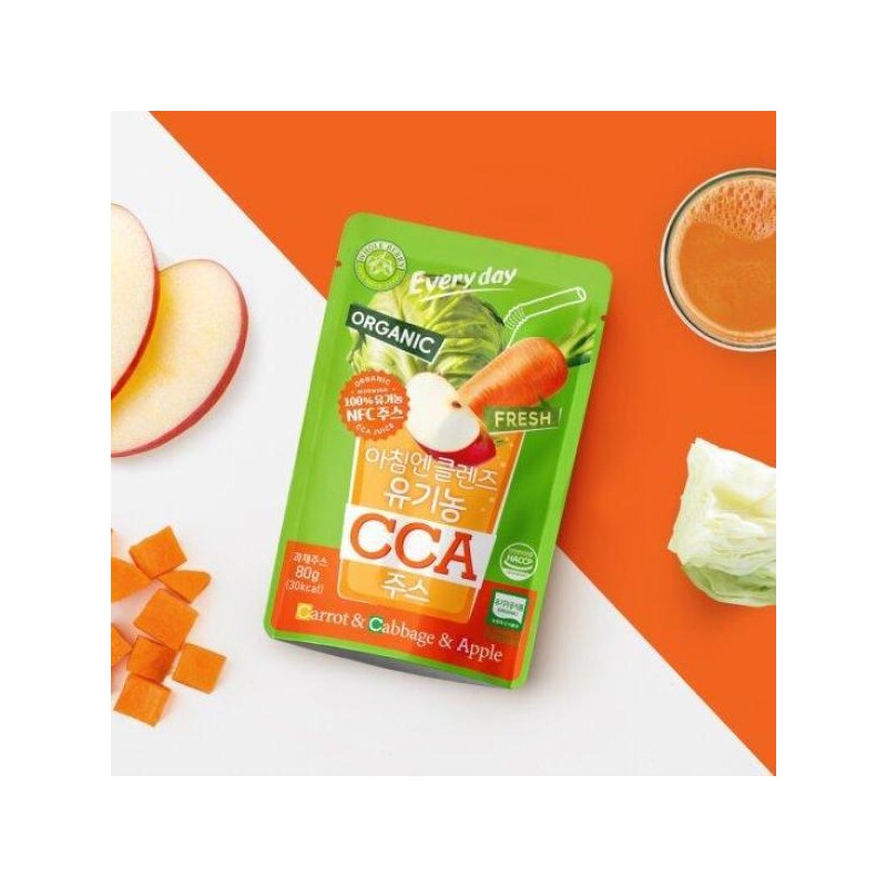 Holberry 홀베리 아침엔클렌즈 유기농 CCA주스_4박스(56포) Holberry Morning Cleanse Organic CCA
