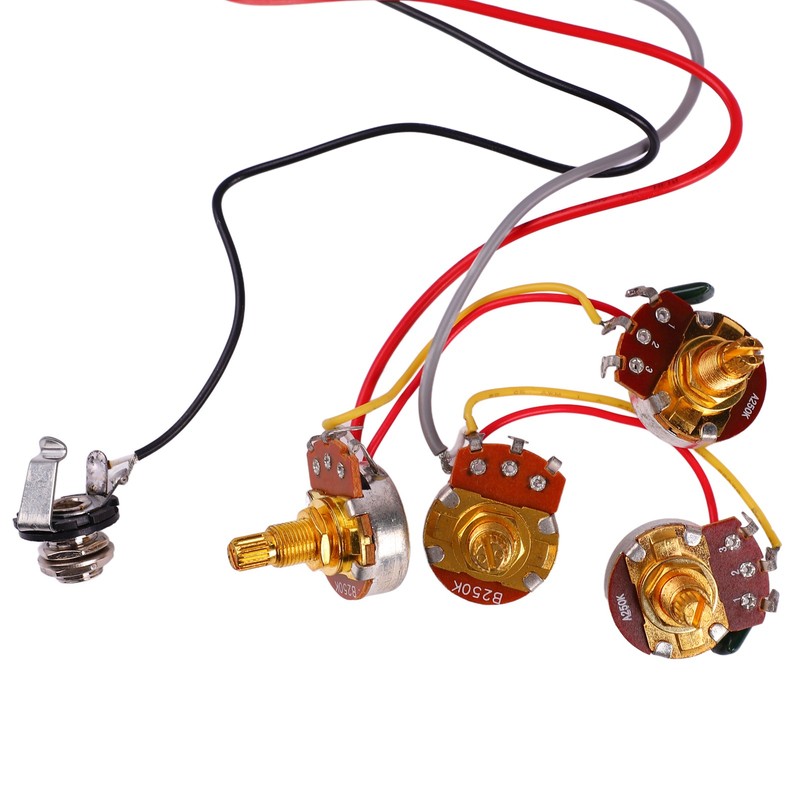 Guitar Potentiometer 18mm A500K B500K Volume Control Instrument Accessory for