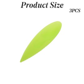 3 Pcs Slicer Kiwi Plastic Fruit Digging Spoon Divider Kitchen Gadget Accessories, Fruit Peeler and Slicer (Random Color)