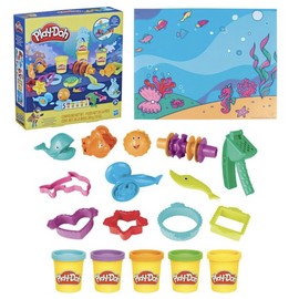 Hasbro Play-Doh Ocean Friends Toolset Toy New With Box
