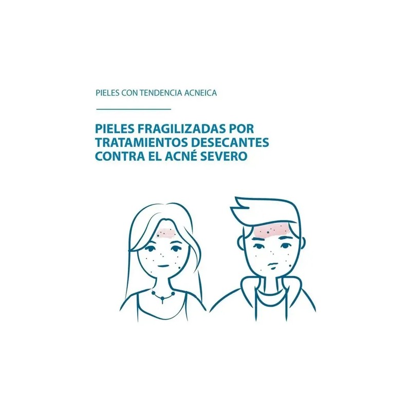 Ducray Keranyl Repair Crema Compensadora Hidratante 50ml Acneica Día/noche