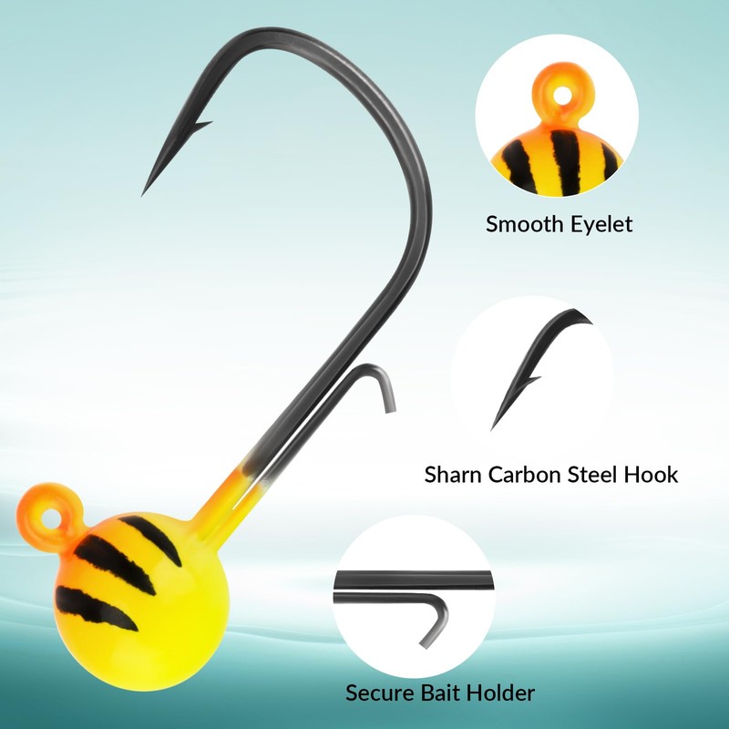 THKFISH Slip Bobber Kit, 35PCS Freshwater Fishing Tackle Kit Slip