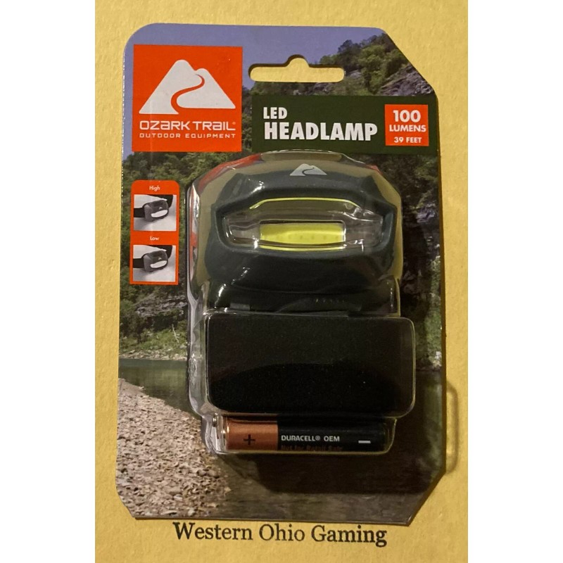 Ozark Trail LED Headlamp NEW 100 Lumens Light NEW