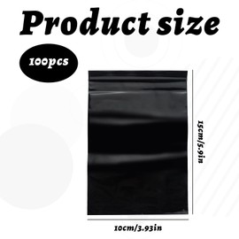 Sanitary Bag,100PCS Black Sanitary Bags,Sanitary Disposal Bags,Sanitary Napkin Sanitary Bags,Sanitary Pad Disposal Bags,Tampon Disposal Bags,Period Bag for Disposing for Tampons,Sanitary Pads & Liners