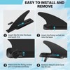 ALLPICK Sup Fin Small Fin, Removable Fin, Stand Up Paddle
