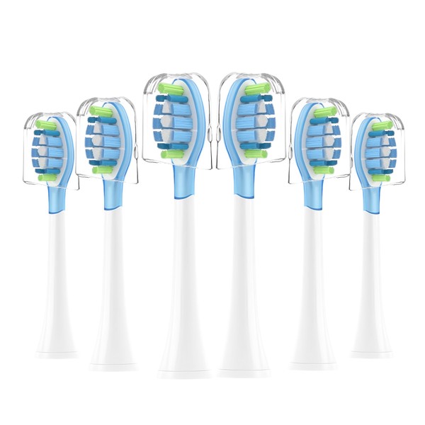 Ainiya Gum Care Replacement Toothbrush Heads Compatible with AquaSonic Vibe