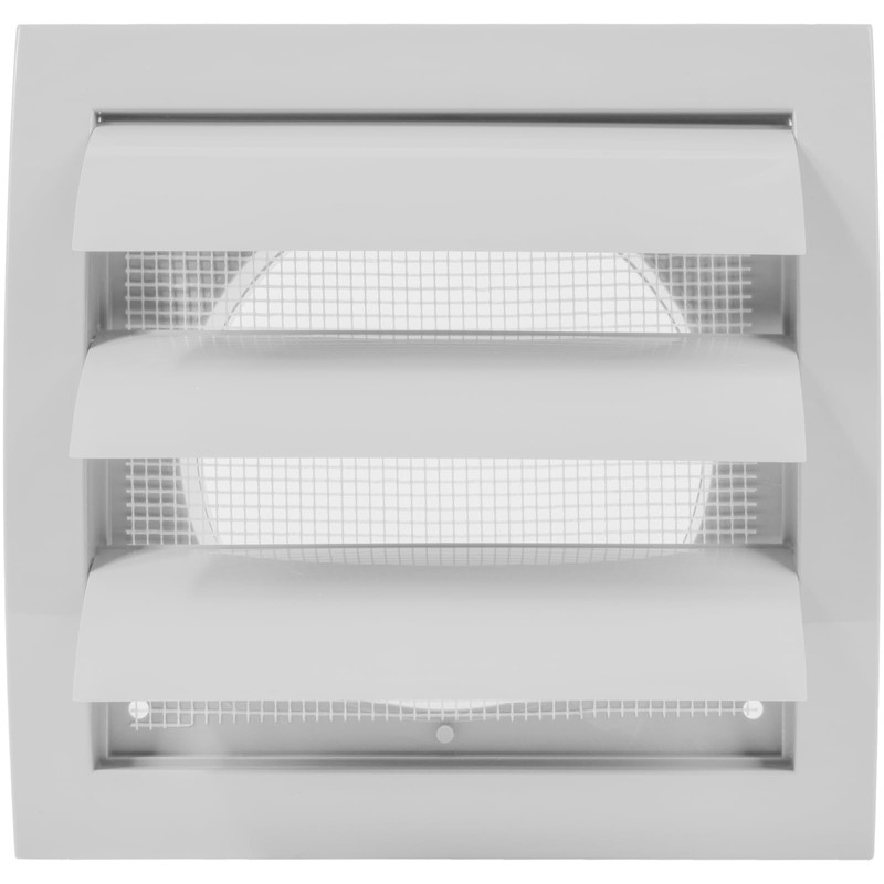 White Exhaust Hood Vent 4'' Inch with Built-in Pest Guard
