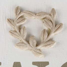 Macosa BGT05731 Toilet Door Sign Rustic Wooden 12 x 10 cm Country House Wooden Sign Decorative Sign Door Decoration Accessory Toilet Sign