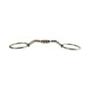 AK Loose Ring Rotary Curved Snaffle Horse Riding Bits with