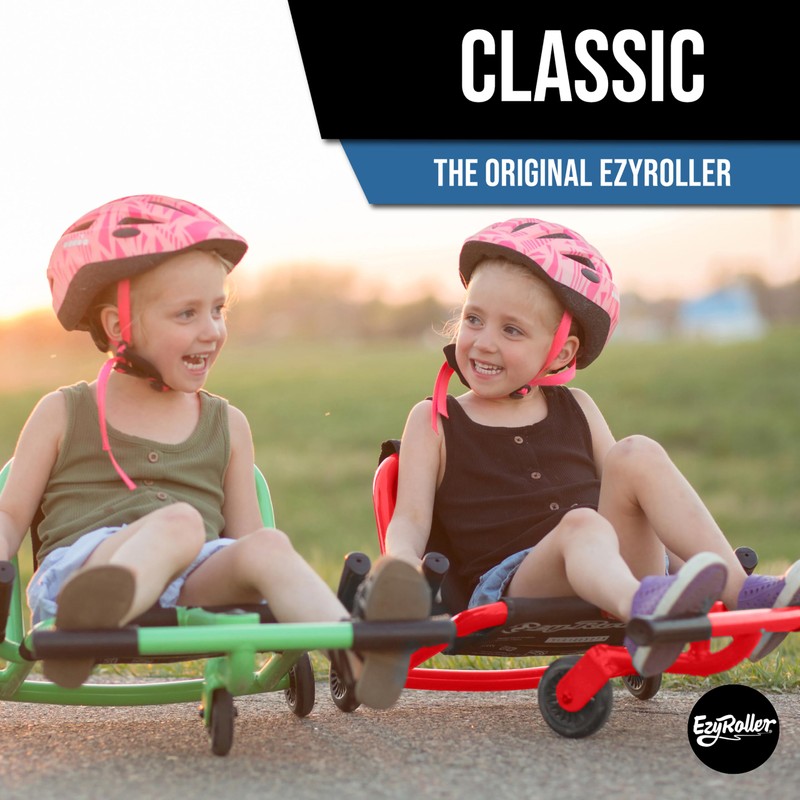 EzyRoller Classic Ride On Scooter for Kids Ages 4+ -