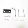 KINSTECH Chrome Heavy Duty Steel Tow Hitch Step Bar 2"