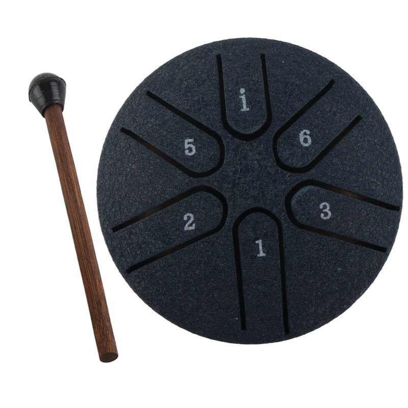 Handpan Drum Professional Mini 6 Note Worry Free Tongue Drum