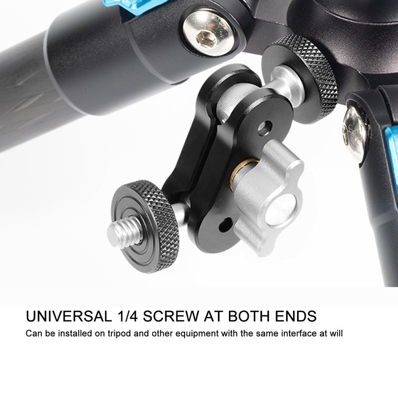 Camera Articulating Arm Aluminium Alloy Adjustable 1/4in Screw Interface Expansion
