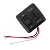 12 Volt DC Dimmer Switch, Black Toggle Dimmer Switch 9V